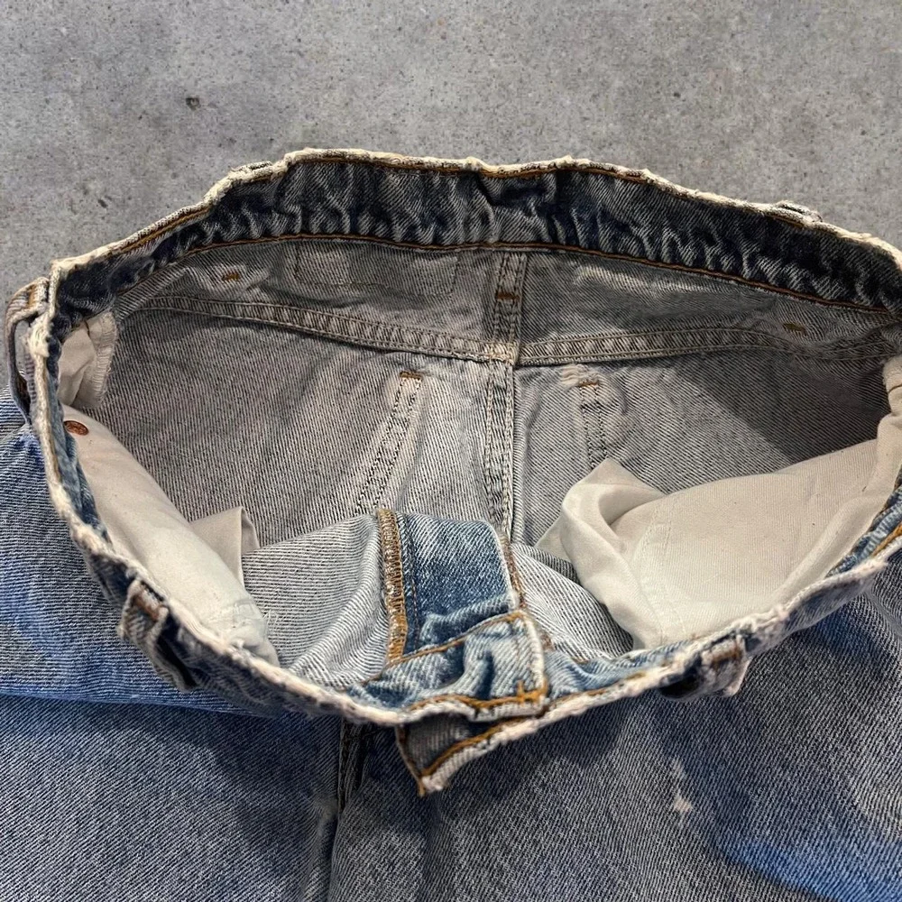Vintage 90s Levi's 550 Orange Tab Jorts - Made in USA - Baggy Fit (Fits 30